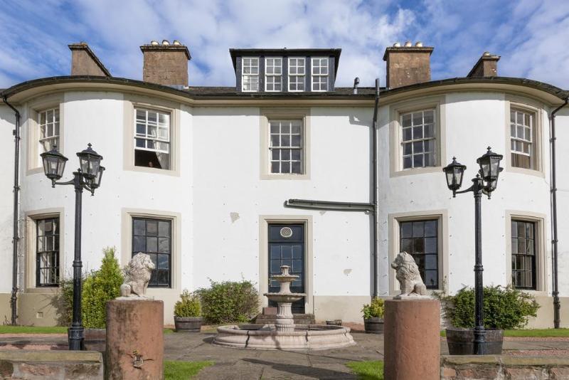 Hetland Hall Hotel Carrutherstown Екстериор снимка